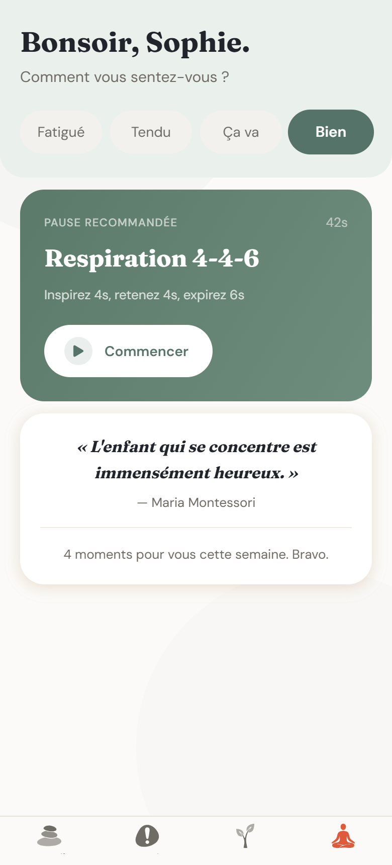 Parent Dojo - Prendre soin de vous